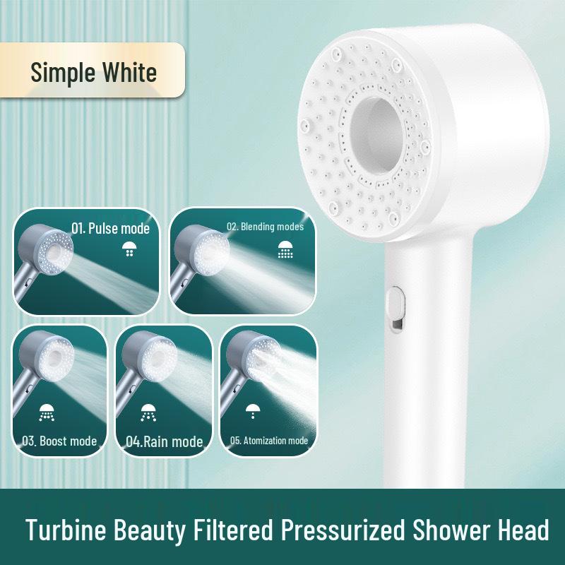 

Популярная немецкая турбо-душевая лейка с большим напором и пятискоростным фильтром