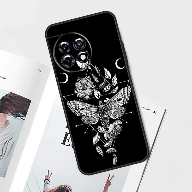 

Occult Witchcraft Moon Gothic Witch Case For OnePlus 12 11 9 10 Pro 8T 9R 10T 10R 12R OnePlus Nord 2 2T N20 N10 CE 3 Lite Cover OnePlus Nord CE