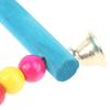 Natural Wooden Parrot Swing Toy Bird Supplies Perch Hanging Swings Cage For Pets