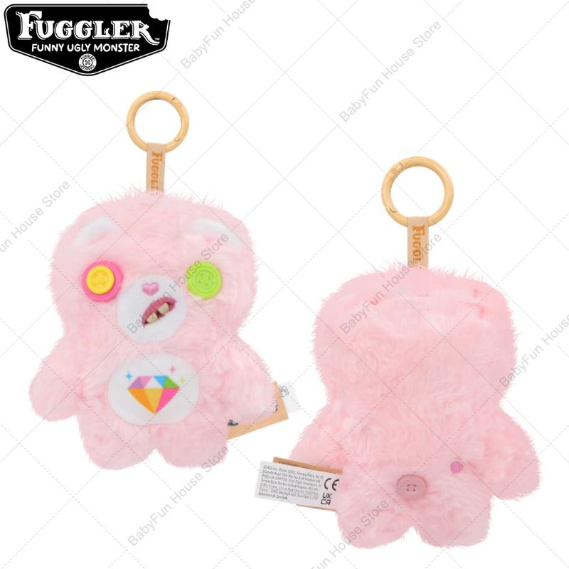 Fuggler Funny Ugly Teeth Monster Plush Toys Keychains Fugglers Alley Cats Care Bears Kawaii Pendants Peluche Dolls Gift