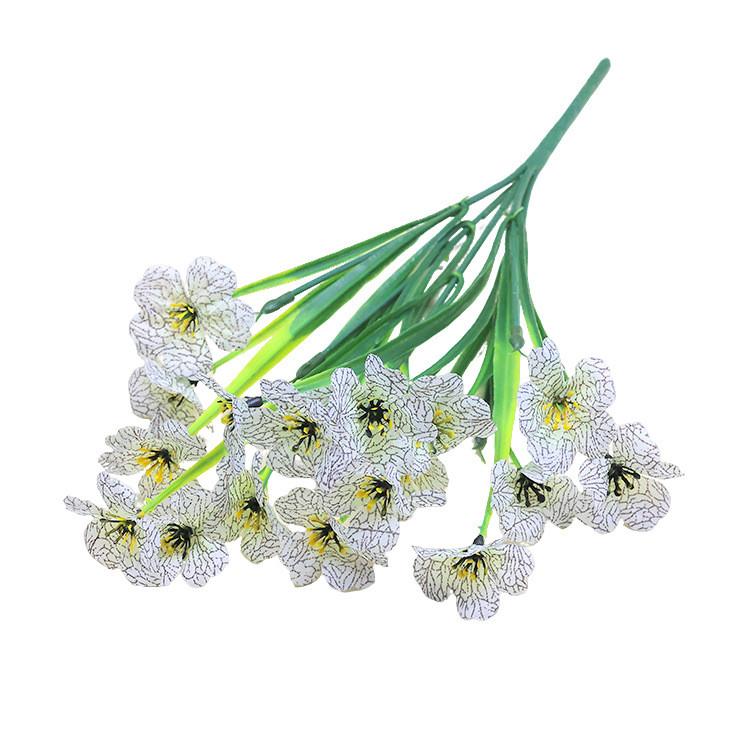 Incana Matthiola Fake Flowers Plastic Plants For Garden And Decoration Wedding