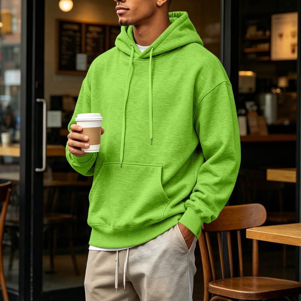 Men's Long Sleeve Hoodie Sweatshirt for Casual Everyday Wear