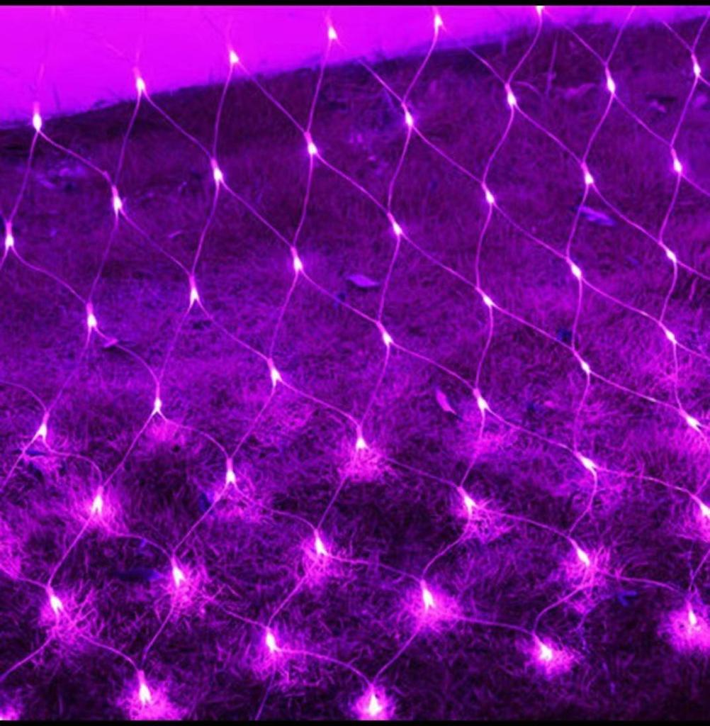Twinkling LED Fishing Net Star Lights: Waterproof Outdoor Fairy Lights for Lawn and Square Decoration