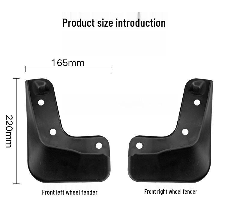 Mudguard Leather Modification for Mitsubishi Lancer EX 2010-2016
