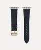 [ADER Error] ADER Error Apple Watch Galaxy Watch Premium Epsom Leather Strap Tank Black