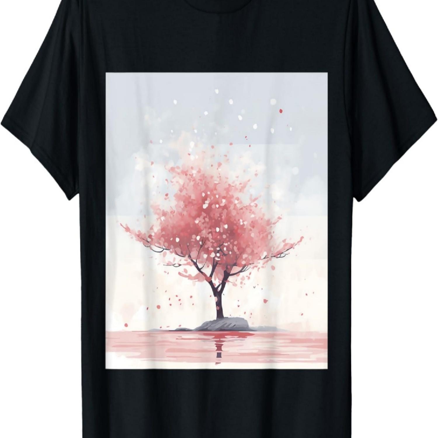 

Soothing Petal Dance Delicate Pastel Cherry Blossom Magic T-Shirt S чёрный