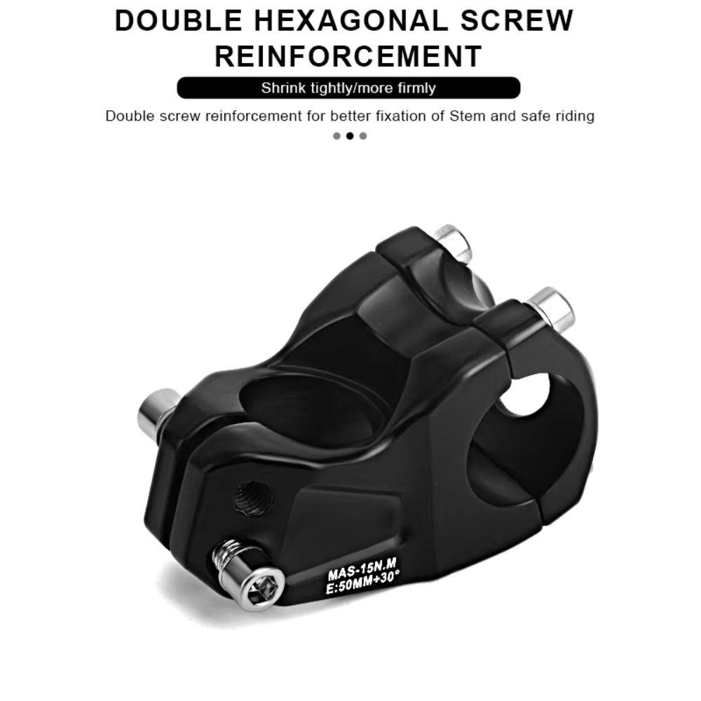 Durable Front Fork Stem 31.8mm Handlebar Parts Cycling Accessories Mountain Bike Stem  Road Bike