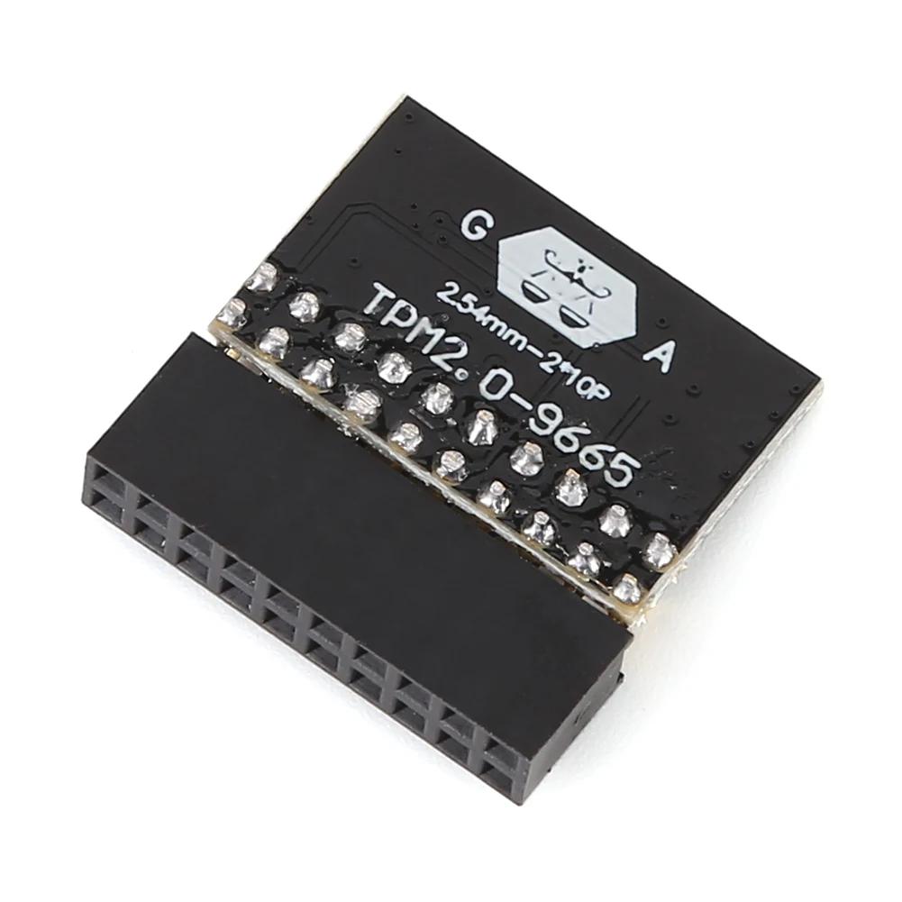TPM 2.0 Encryption Security Module 20 Pin Motherboard Card 4 GB Professional Audio Equipment for ASUS Gigabyte for WIN11 System