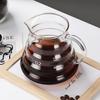 Heat-Resistant Borosilicate Glass Coffee Pot with Drip Filter for Cold Brew