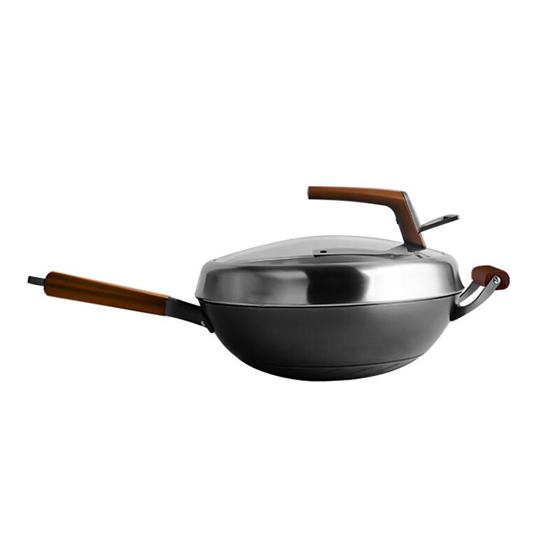 ASD Non-Rust 0-Coating Cast Iron Wok