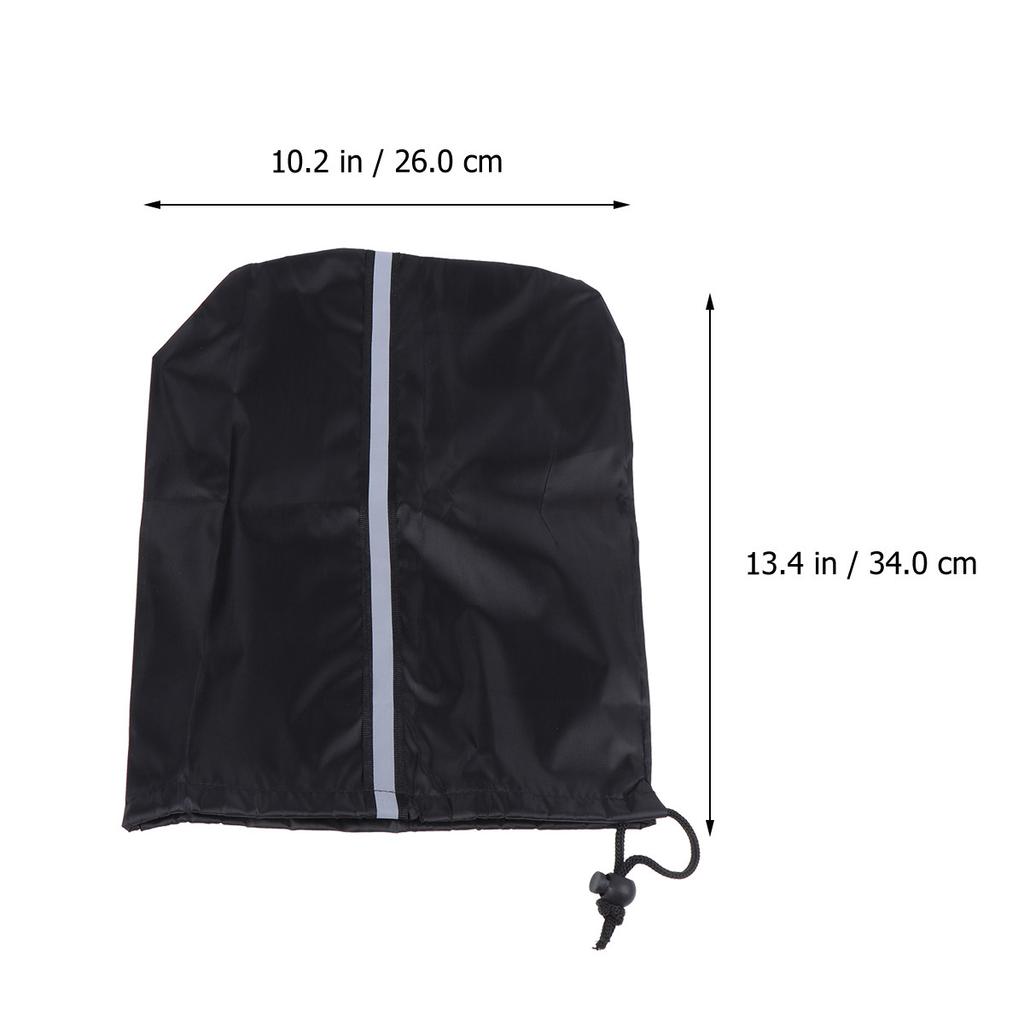 1Pair 33x27cm Universal Fit Mirror Cover Scratch Resistant Waterproof Car Side Mirror Protector for Winter Driving Conditions