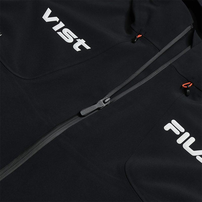 Fila EXPLORE Jackets Women's Pitch Black BK Hooded Fleece Lined Other A11W617723F-BK
