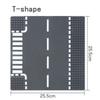 Baseplate Strade Città Strada Incrocio Dritto Curva Incrocio a T Mattoncini Base Plate 32*32 Compatibile Tutte le Marche Città
