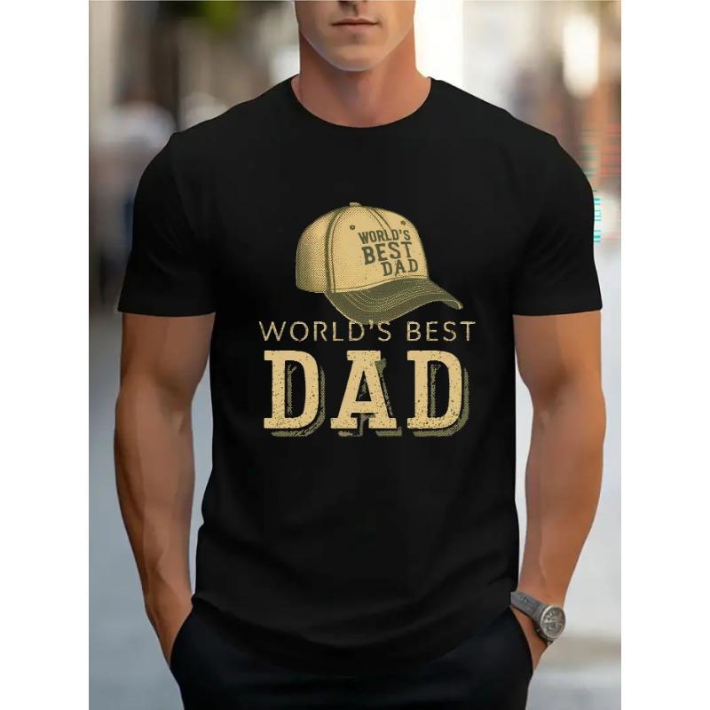 Men's T-shirt Comfortable Round Neck Casual Short Sleeve Soft Breathable Top