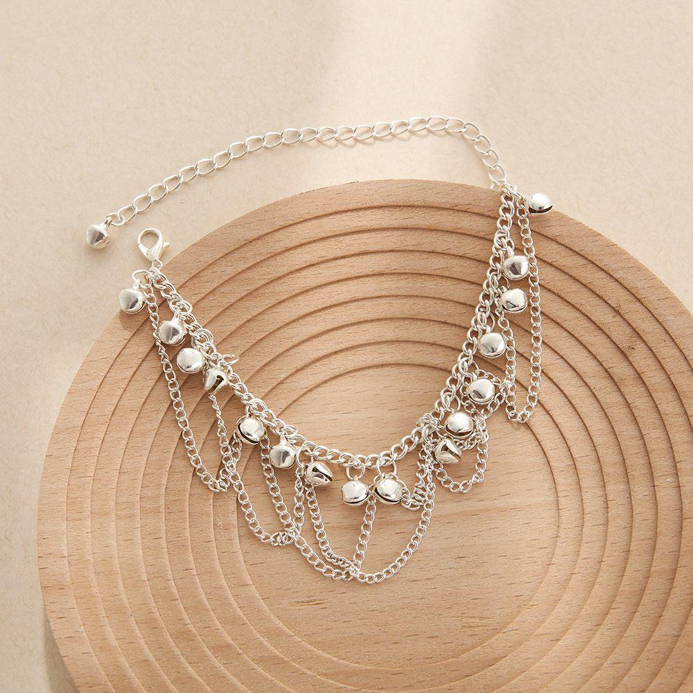 Bohemia Style Chain Anklets for Women Foot Accessories Summer Beach Vacation Barefoot Sandals Bracelet Ankle On The Leg Female