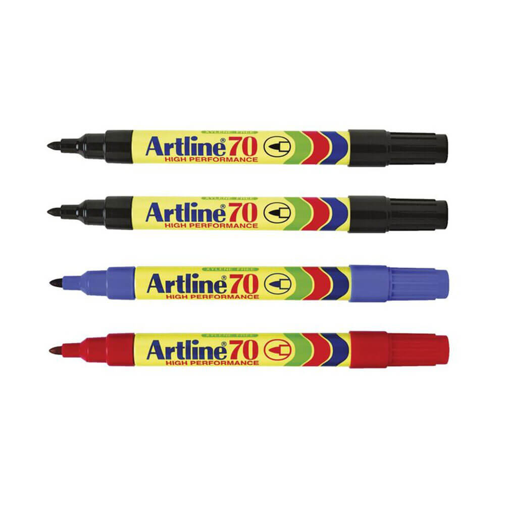 Artline Permanent Marker 1.5mm Bullet (Assorted)