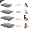 Luxury Dog Bed Removable Washable Cover Non-Slip Memory Foam Bedding Dogs Cats Crate Travel Comfort