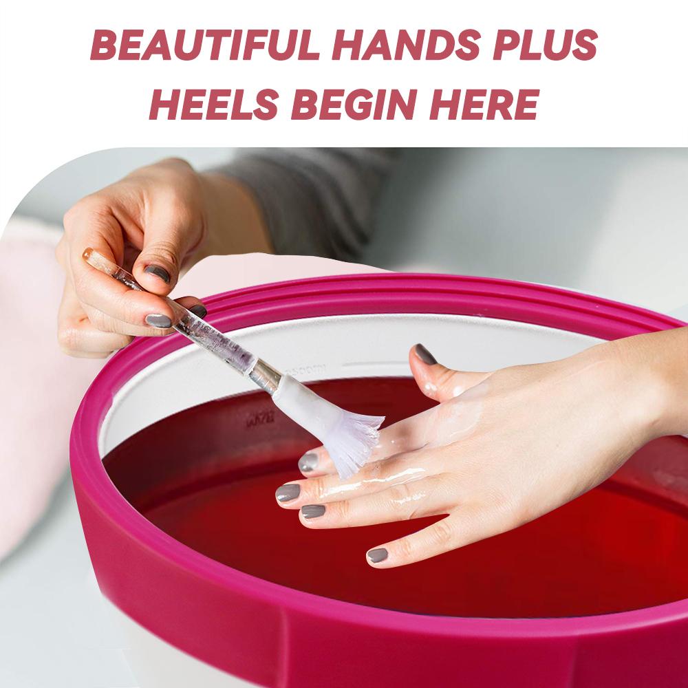 Chauffe-cire de paraffine pour spa - Traitement hydratant à domicile pour les mains, les pieds, les coudes | 2 réglages de température | Soulage la peau sèche et les douleurs articulaires