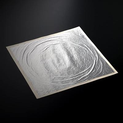En feuille d'argent pur 100 127mm carré [Fabriqué Japon] feuilles,