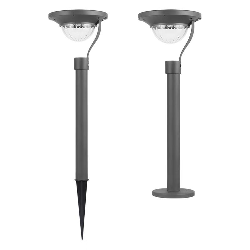 Solar Powered Stainless Steel Outdoor Lawn Lamp