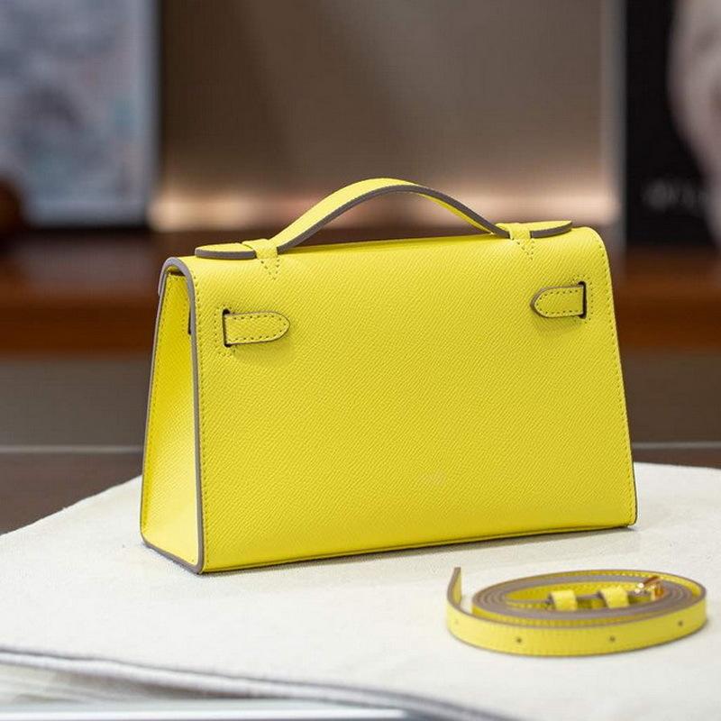 Tas Dames 2026 Nieuw Palmpatroon Koeienhuid 22cm Mini Generatie Kai-Li Mode Draagbare Echte Leer Dames Tas