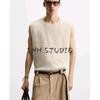 Summer New Men's Wear American Sports Style round Neck Loose Convex Vest Sleeveless T-shirt 4087469