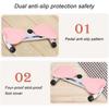 Waist Twist Workout Machine Ab Machine Weight for Slim Waist and Core Ab Exercise Foot Massage Noiseless Home Gym Exercise Equipment