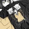 Mieruko Chan Tee, Yotsuya Miko Shirt, Horror Anime Gift, Ghost Manga Top, Unisex