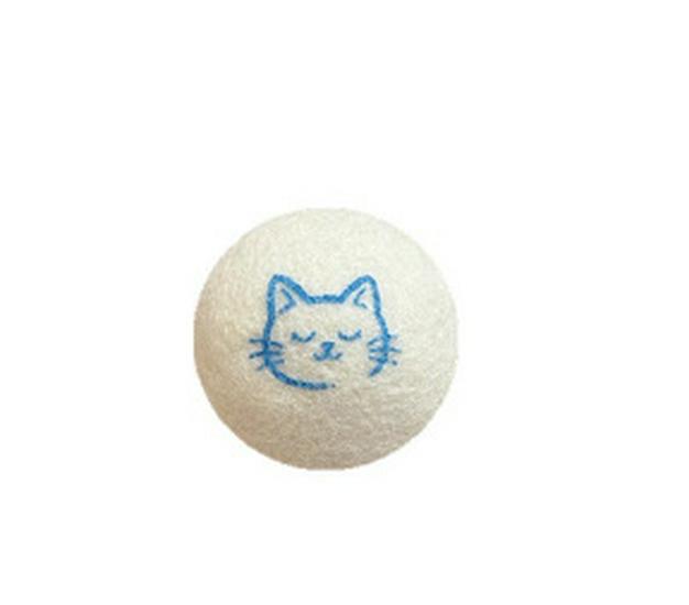 Silent Plush Wool Cat Ball - Interactive, Bite-Resistant Self-Amusement Toy for Cats