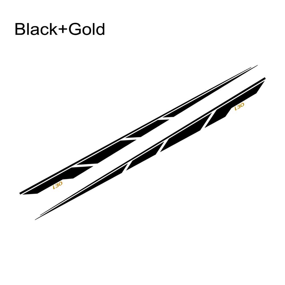 For Hyundai I30 I 30 N Line 30n Sedan GT Car Sticker Auto Door Side Graphics Sport Stripes Decoration Decal Tuning Accessoriees