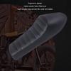Motorcycle Seat Cushion Black Thickened Anti Slip Retro Motorcycle Cushion Saddle for Replacement