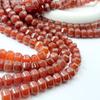 Natural A-Grade Irregular Red Agate Lantern Beads for DIY Bracelets, Necklaces, and Jewelry Accessories.