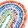 Natural Weathered Agate Stone Beads 6/8/10mm Color Loose Beads Spaced Beads for Jewelry Making Accessories DIY Bracelet Necklace