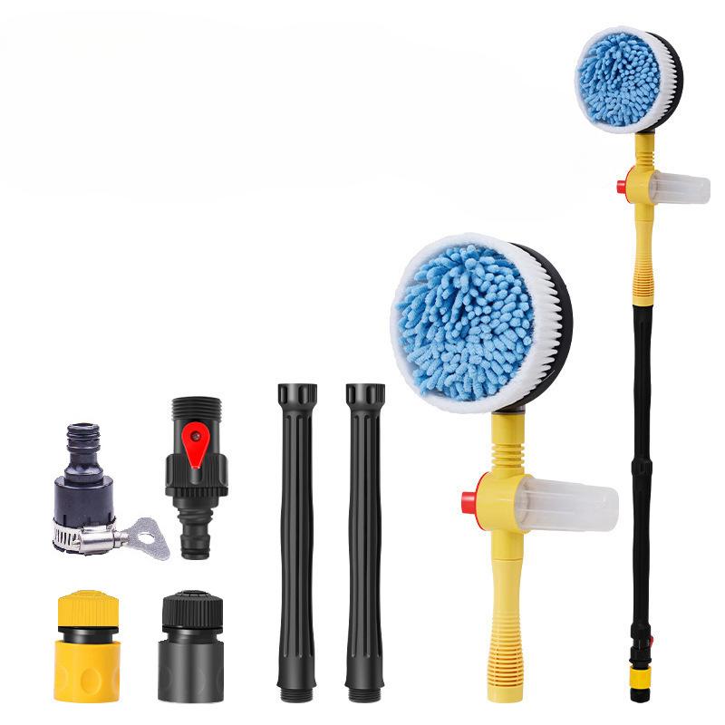 360 Degree Automatic Rotating Adjustable Dip Wash Brush Car Rotary Wash Brush Kit High Pressure Washer for Vehicle Cleaning