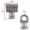 GX21718 Compatible Deck Lift Trunnions 2pcs Set Suitable for Different Lawn Tractor Models like L145C and D110