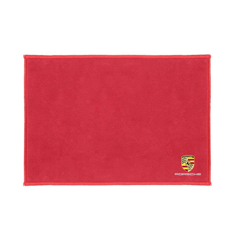 Suede Car Towel Microfiber Cleaning Drying Rag Cloth For Porsche Cayenne Panamera Macan 911 718 Taycan Boxster Cayman 918 Pajun