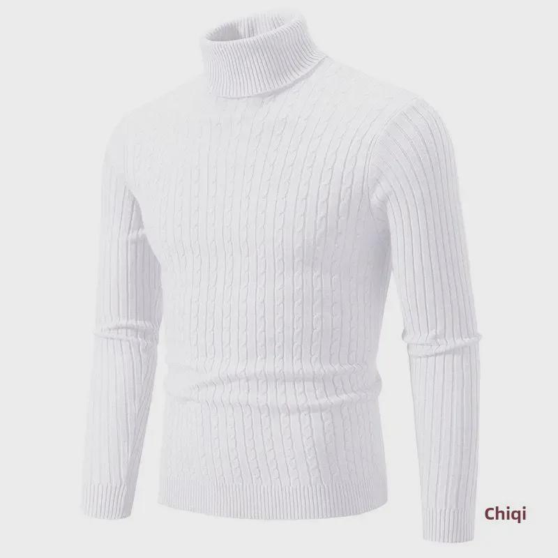 Autumn & Winter Casual Knitted Turtleneck Pullover Sweater