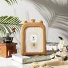 Cartoon Crown Vertical Rectangular Photo Frame Walnut Design Simple Cute Plastic Tabletop Display with Polished Finish