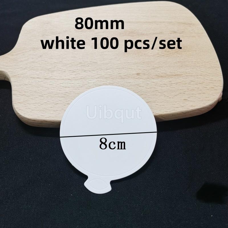 100pcs/set White Black Silver Mousse Mat Bottom Cake Base Boards Paper Board Shape Dessert Tray Christmas Cake Decoration Tools