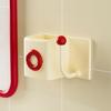 Wall-Mounted Storage Box with Hook No Drilling Wall Storage Container Bathroom Organizer for Toiletries Keys Hair Ties Combs