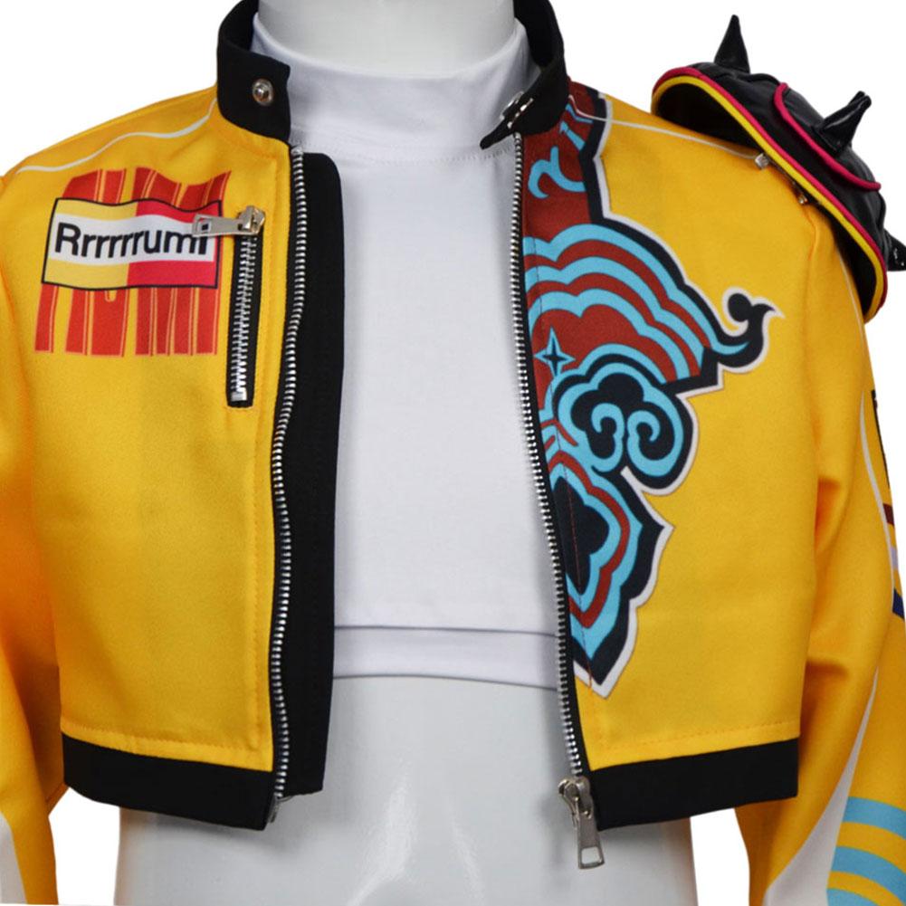 Fantazie KPop Rumi Zoey Cosplay Dívky Scénické Oblečení Lovec Démonů Kostým Kostým 6 Až 14 Let Halloween Karnevalová Párty Oblečení