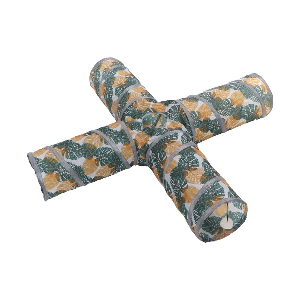 Cat Toys Set Safe Colorful Interactive Teaser Wand Ball Mouse Collapsible Tunnel Kitten Toy