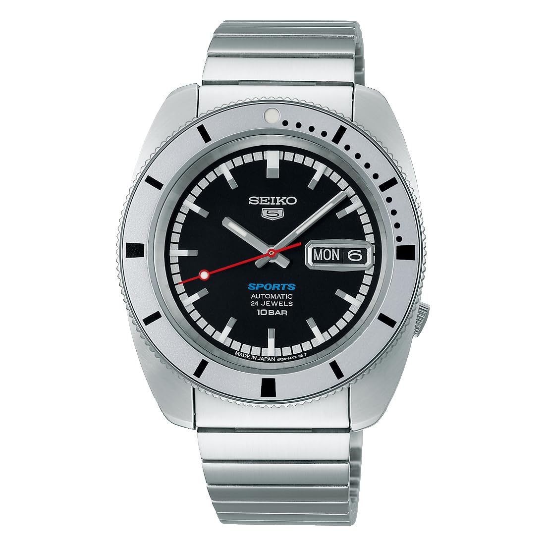 

Наручний годинник Five Sports 1968 First Collection Reprint Limited Edition SBSA271 Silver [Seiko Watch] Sports Style Men s