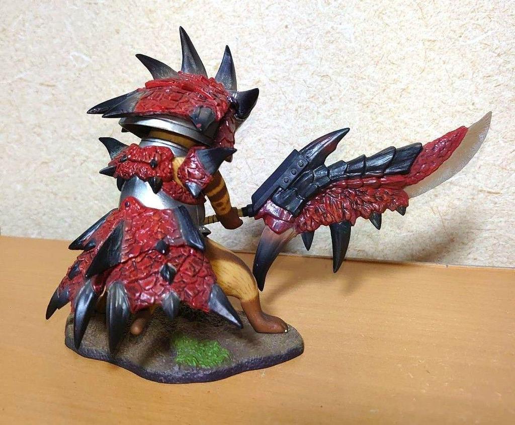 [USED] MegaHouse Game Characters Collection DX Otomo Airou Rathalos Cat