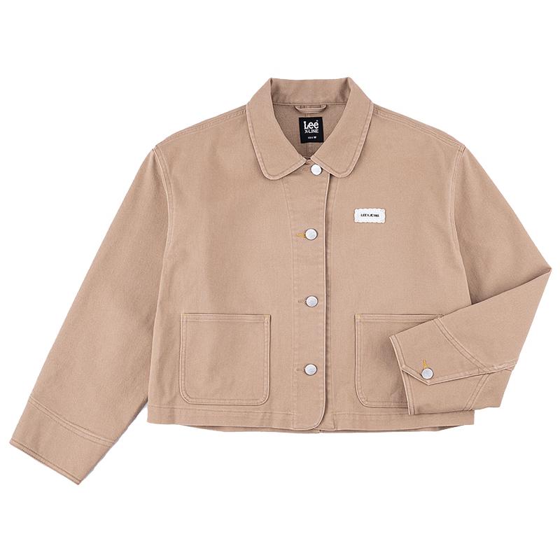 Lee 26 Women s Comfortable Fit Lapel Long Sleeve Jacket 38