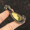 Septarian Gemstone Pendant Copper Wire Wrapped Pendant Handmade Women Pendant Gift For Mother Unique Copper Jewelry Septarian Stone Jewelry