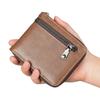 Thin Fold Wallet ID Card Holder Business Purse Luxury Men's Short Wallet  Daily