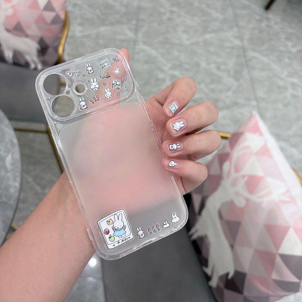 

Creative Cartoon Miffy Case for 17 Pro Max/16/15 Pro/14/13 iPhone 13 Pro Max