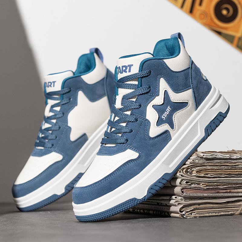 

Мужские и женские высокие повседневные спортивные туфли Персонализированные универсальные кроссовки для бега Tenis Masculino, износостойкие 39