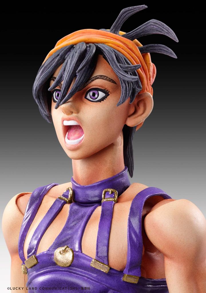 Medicos Entertainment Super Action Statue Ghirga from Bizarre Adventure Part Approximately 140mm PVC ABS Nylon Painted Movable Figure "Narancia & As"